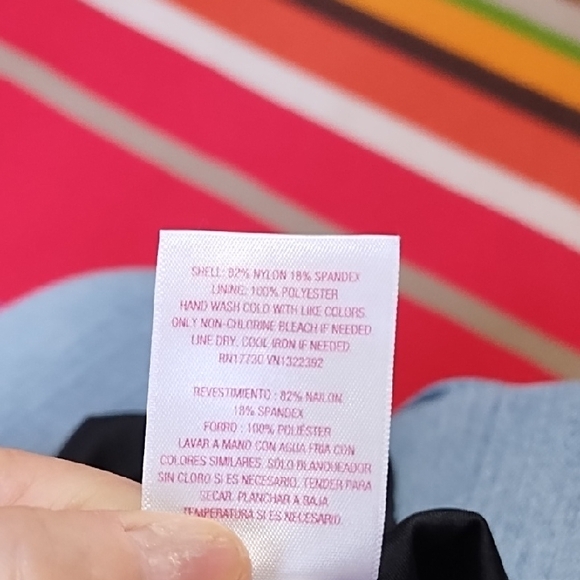 Xhilaration Black One Piece Swimsuit - Picture 5 of 5